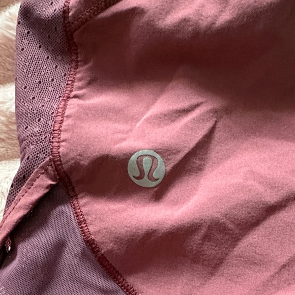Lululemon mauve Athletic Shorts - Picture 2 of 4